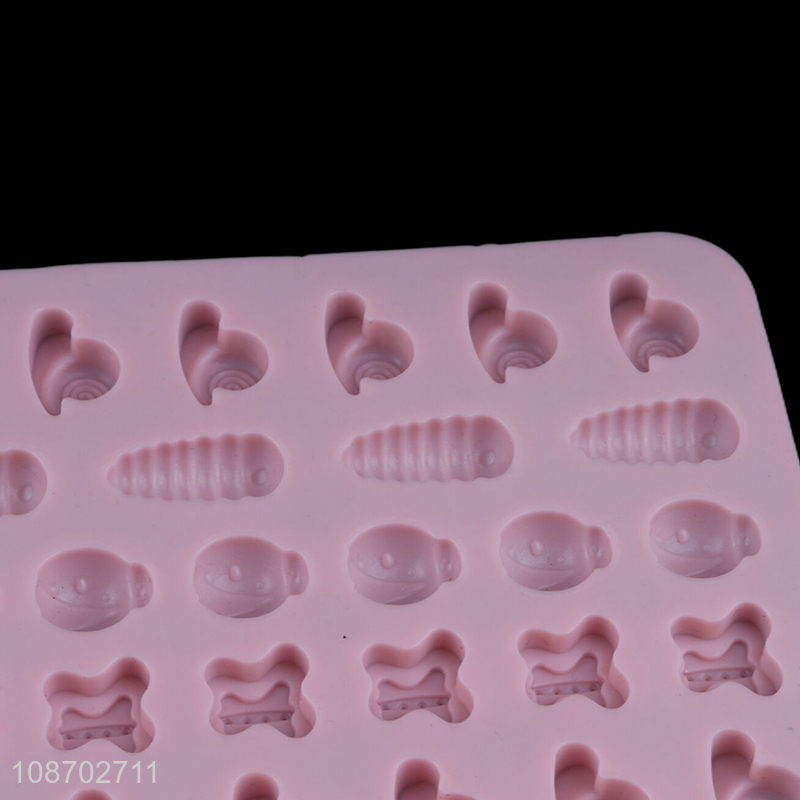 Most popular silicone home diy mini candy chocolate mold for baking tool