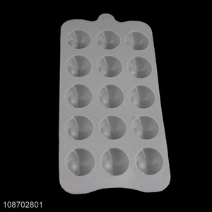 Best selling silicone reusable ice cube tray candy chocolate mold for baking