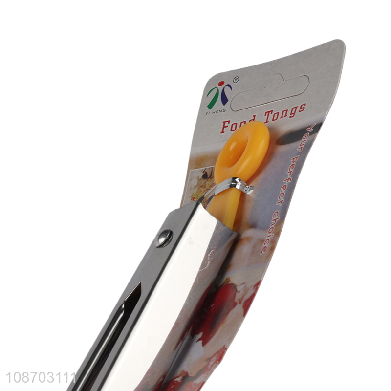 Best sale home kitchen gadget pp food tong with stainless steel handle