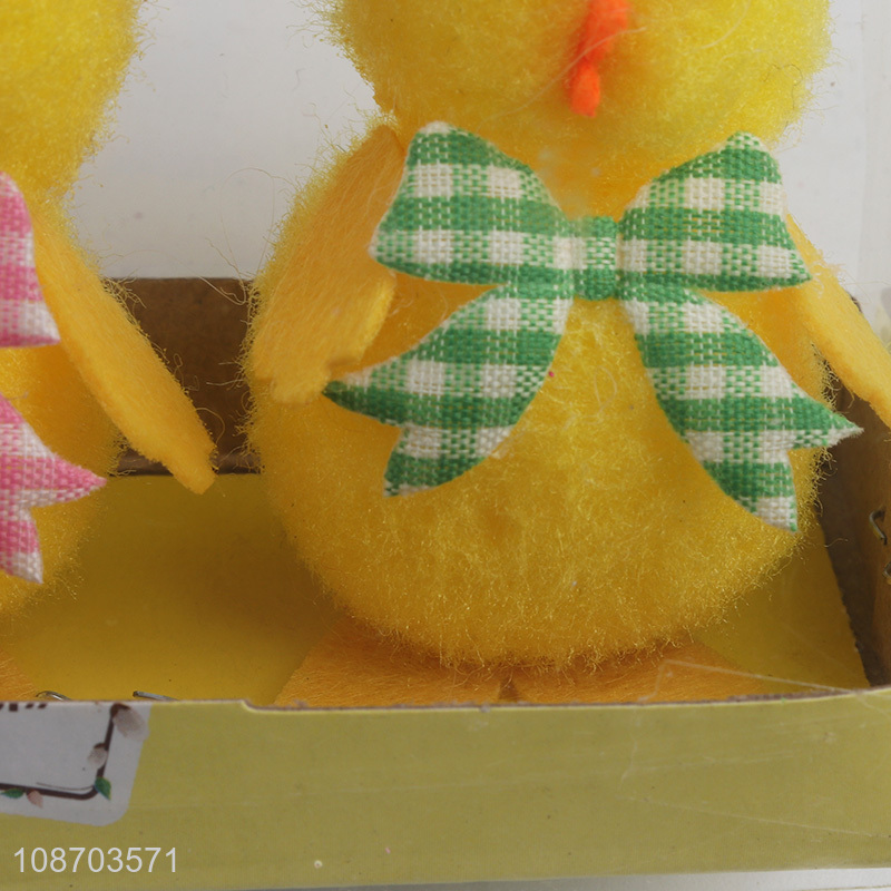 Good quality mini Easter chicks for Easter party home table decoration