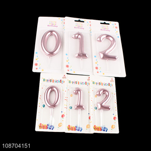 Most popular <em>birthday</em> party decorative number candle cake candle for sale