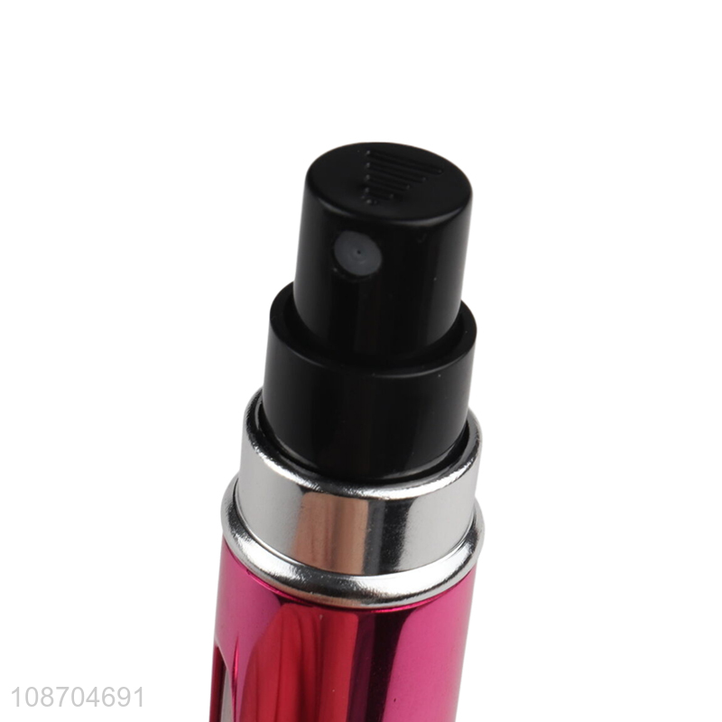 Wholesale 5ml refillable perfume bottle travel perfume atomizer spray bottle