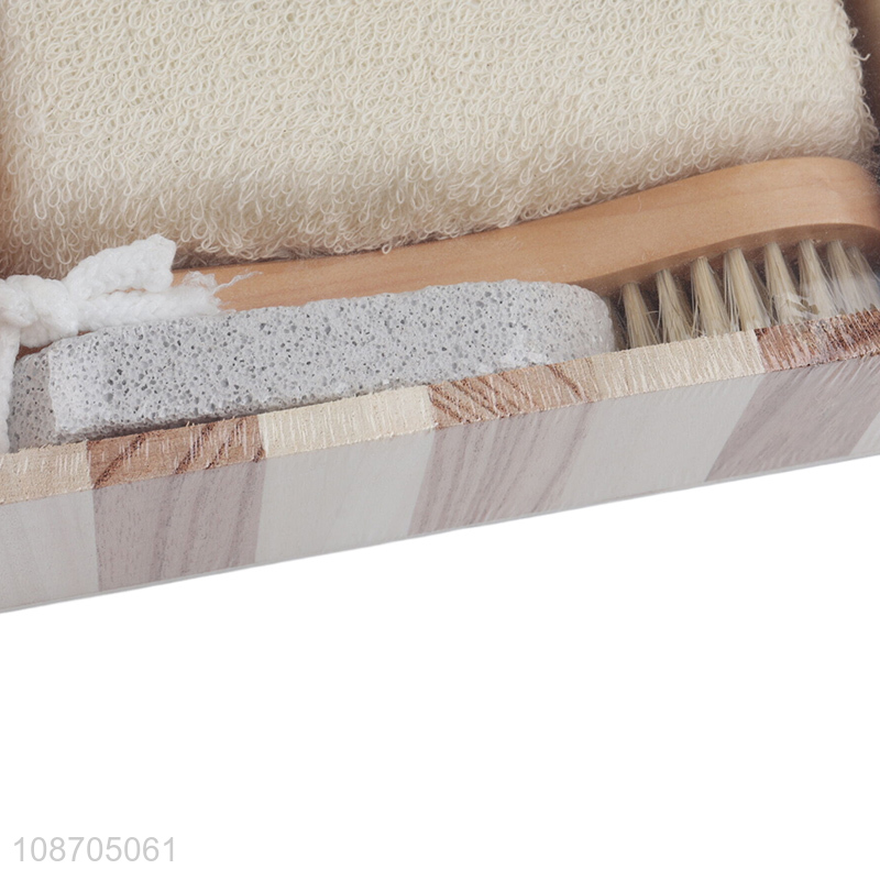 Hot items skin care bath brush bath set gifts set wholesale
