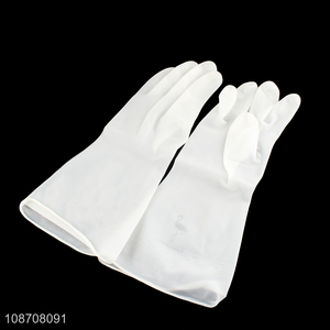 Most popular waterproof wear-resistant household cleaning gloves for kitchen bathroom