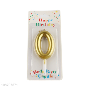 Top quality cake decoration number candle birthday candle for sale