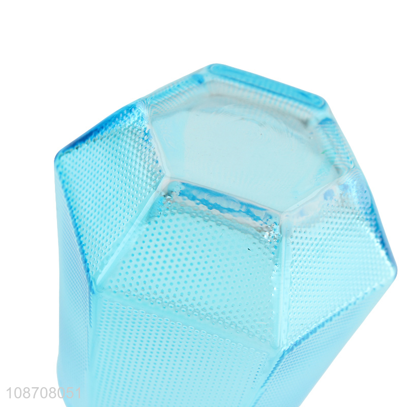 New design blue unbreakable glass water cup drinking cup wholesale