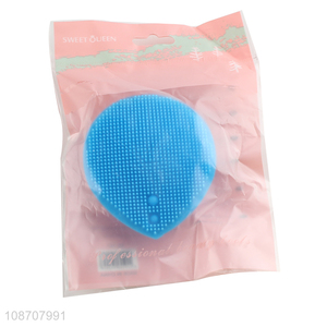 Most popular deep cleansing silicone facial brush for face care