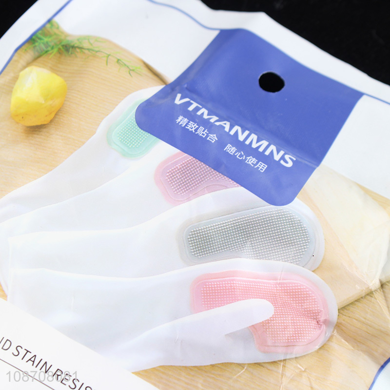 Top selling waterproof kitchen cleaning gloves dishwashing gloves wholesale