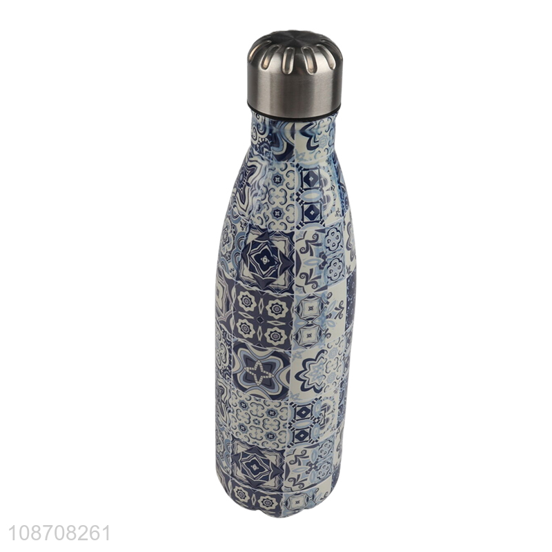 China products stainless steel portable vacuum insulated water bottle for sale