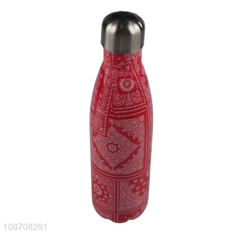 China products stainless steel portable vacuum insulated water bottle for sale