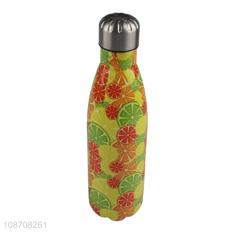 China products stainless steel portable vacuum insulated water bottle for sale