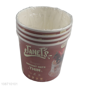 Factory price disposable 3pcs paper cup ice cream cup for party supplies