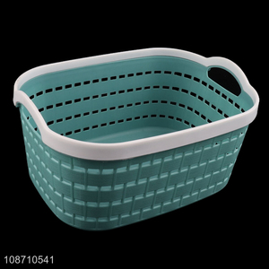 Hot selling multi-purpose plastic storage basket home kitchen organization bins