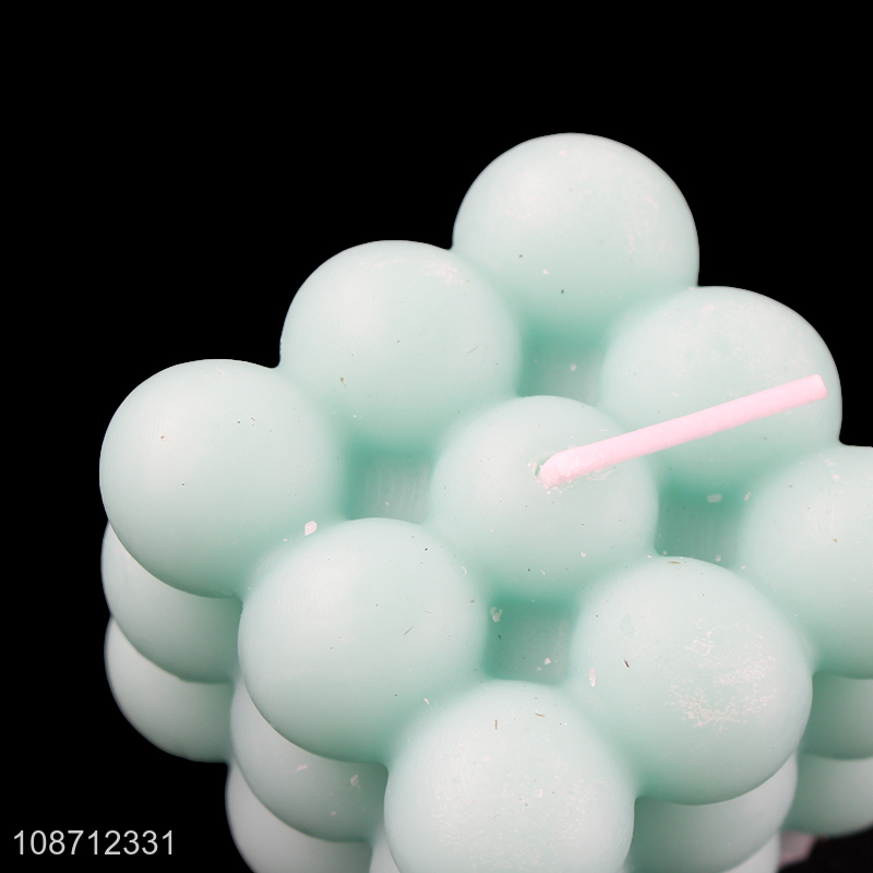 New products soy wax cube bubble aromatherapy candle scented candle