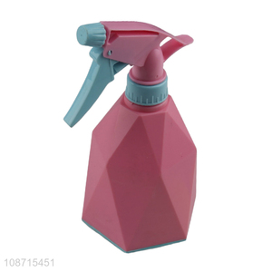 New product plastic mist spray bottle with trigger for gardening cleaning