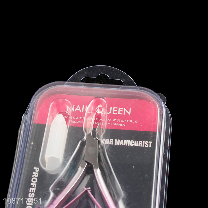 New products cuticle nipper cuticle trimmer fingernail cutter toenail clipper
