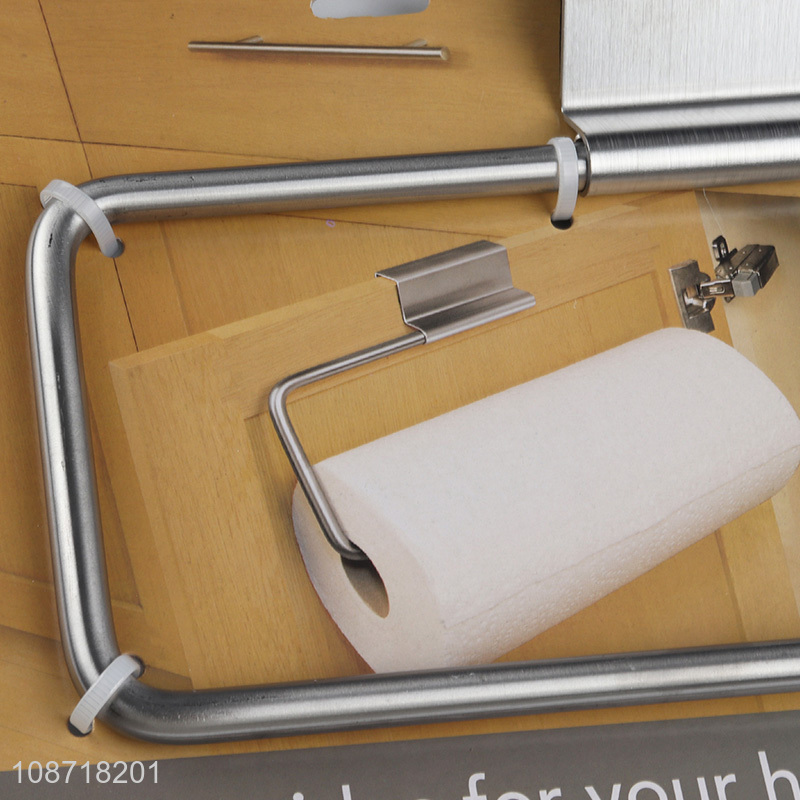Low price metal paper towel roll holder for bathroom accessories