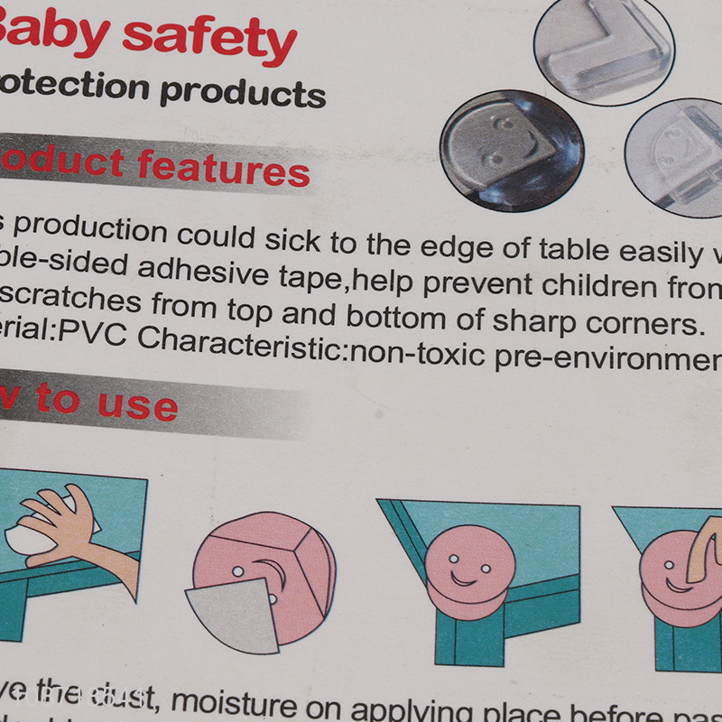 Good price 4pcs baby safety edge corner protector plastic guard