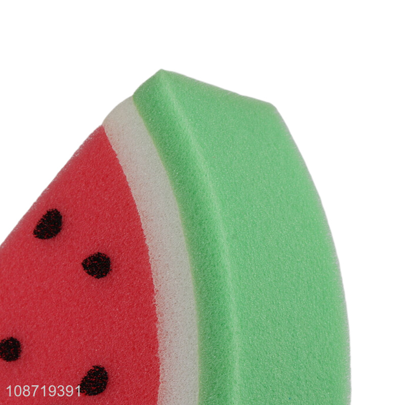 Popular products watermelon shape shower supplies body cleaning bath sponge