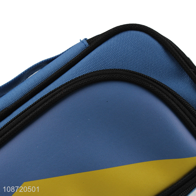 Top selling polyester zipper stationery bag pencil bag for students