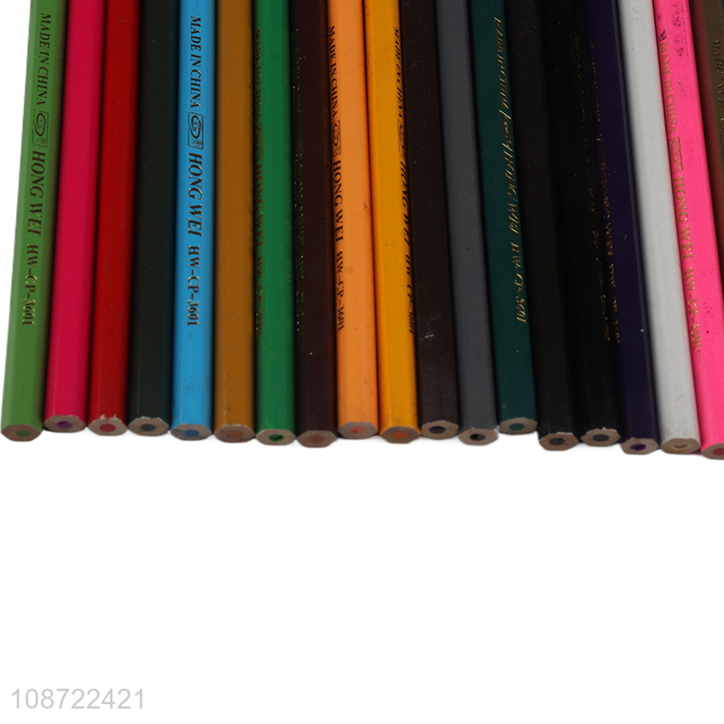 Top products 36colors lead-free hexagonal color pencils for painting