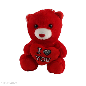 Hot selling soft bear stuffed plush bear toys Valentines bears