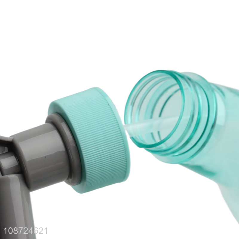 New arrival 600ml durable refillable plastic spray bottle with trigger