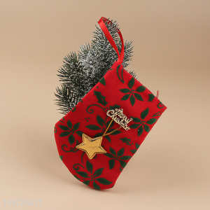 Latest products christmas tree decoration christmas stocking for gifts