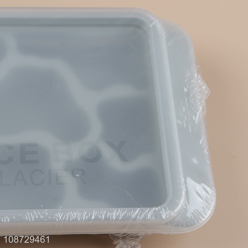 New design food grade plastic ice cube tray reusable ice mold