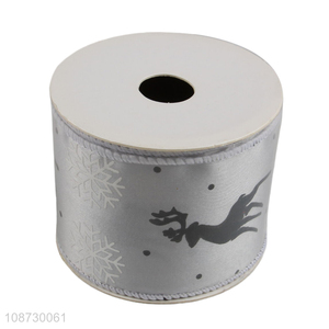 New arrival Christmas tree decoration Christmas gift wrapping ribbon