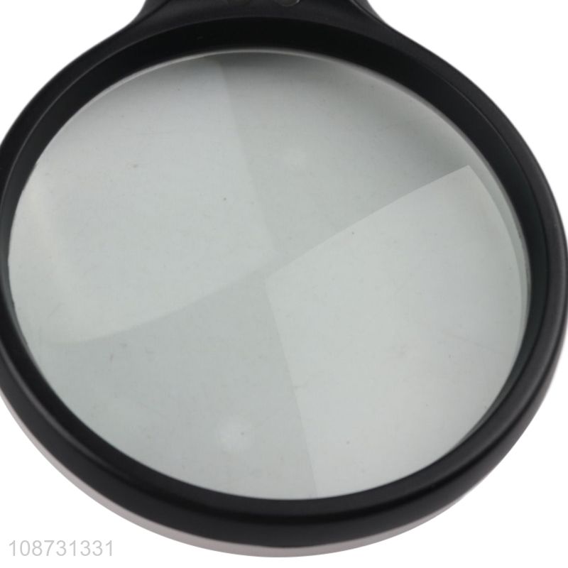 Online wholesale 3led magnifier magnifying glass for seniors reading