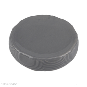 China wholesale ceramic soap dish bar soap holder for shower
