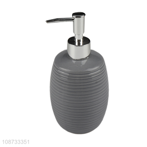 Wholesale multi-purpose ceramic liquid soap dispenser hand sanitizer bottle