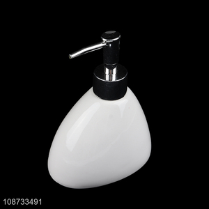 New product ceramic hand sanitizer bottle liquid soap dispenser bottle