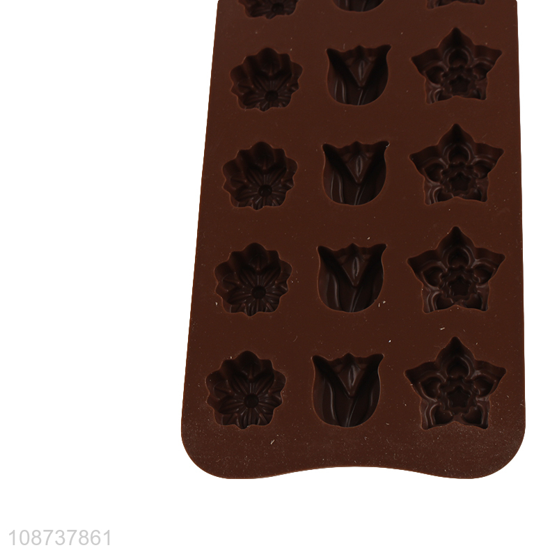 Top quality silicone non-stick chocolate mold candy mould for sale