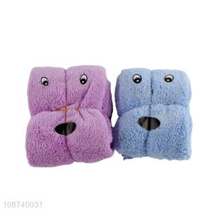 New products cartoon soft microfiber towel facial cleaning towel for sale