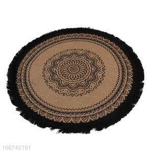Yiwu market round tabletop decoration place mat dinner mat for sale