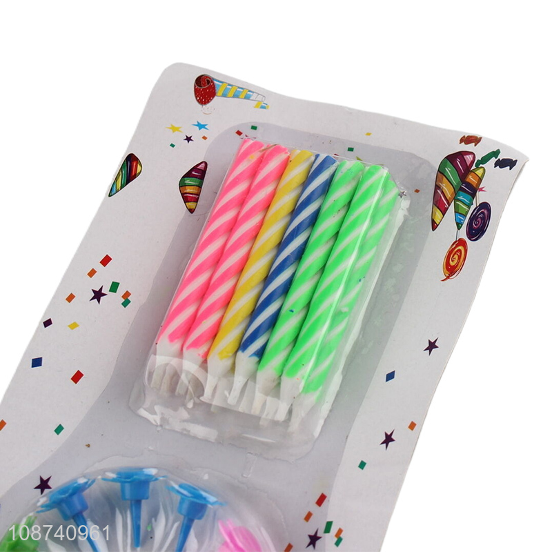 Online wholesale spiral birthday candles for birthday cake decoration