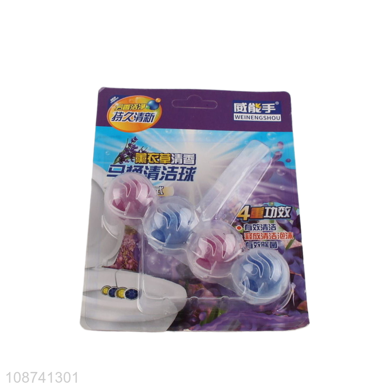New product 4-in-1 rim hanger toilet bowl cleaner for toilet care
