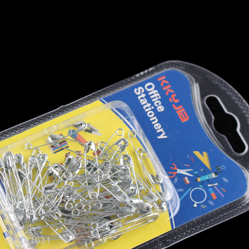 Good quality multi-purpose silver safety pin locking safety pin