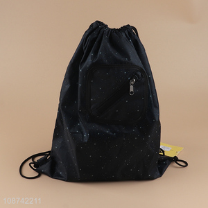 Top selling lightweight waterproof drawstring backpack shopping bag wholesale