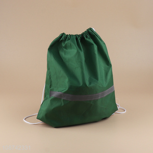 Hot items waterproof drawstring bag backpack shopping bag for sale