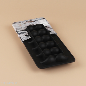 New product reusable cute moustache shape silicone ice cube trays