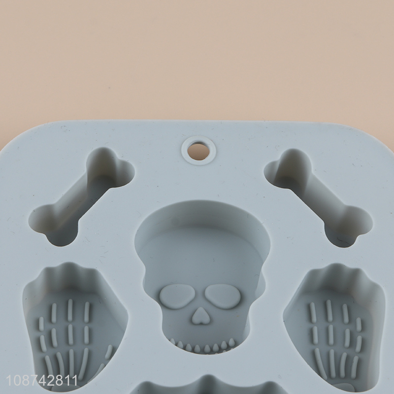 Good selling silicone baking tool halloween cookies mold candy chocolate mold