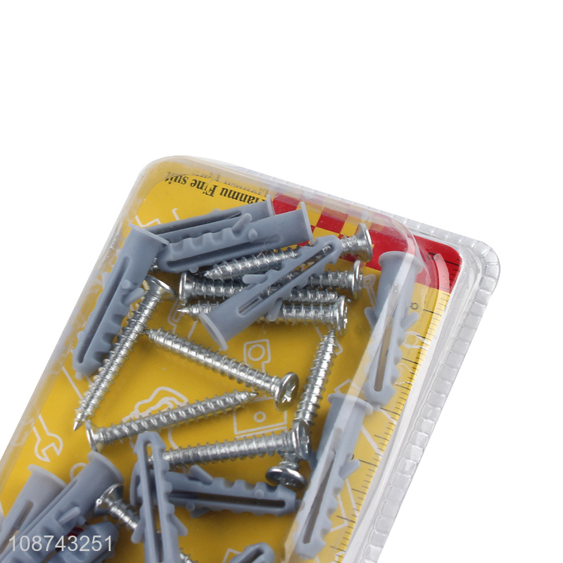 Factory wholesale expansion pipes and self drilling screws set