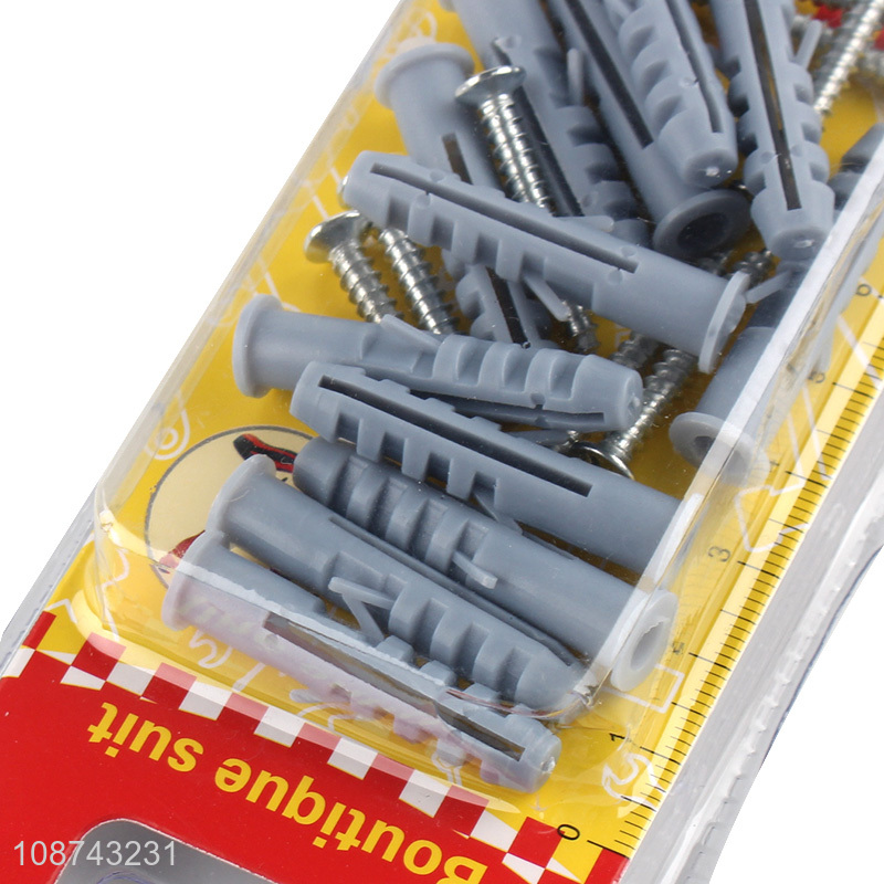 Online wholesale expansion tubes and self threading screws set