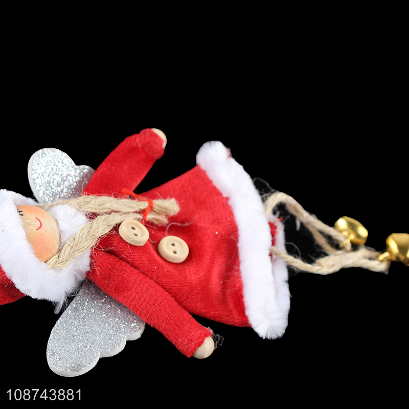 Good quality cute Christmas angel for Xmas tree hanging ornaments