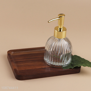 Hot products clear bathroom accessories liquid soap dispenser bottle shampoo bottle container