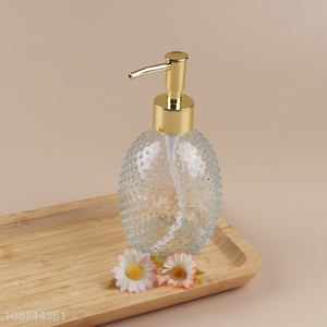 New design clear unbreakable liquid soap dispenser bottle hand pump bottle