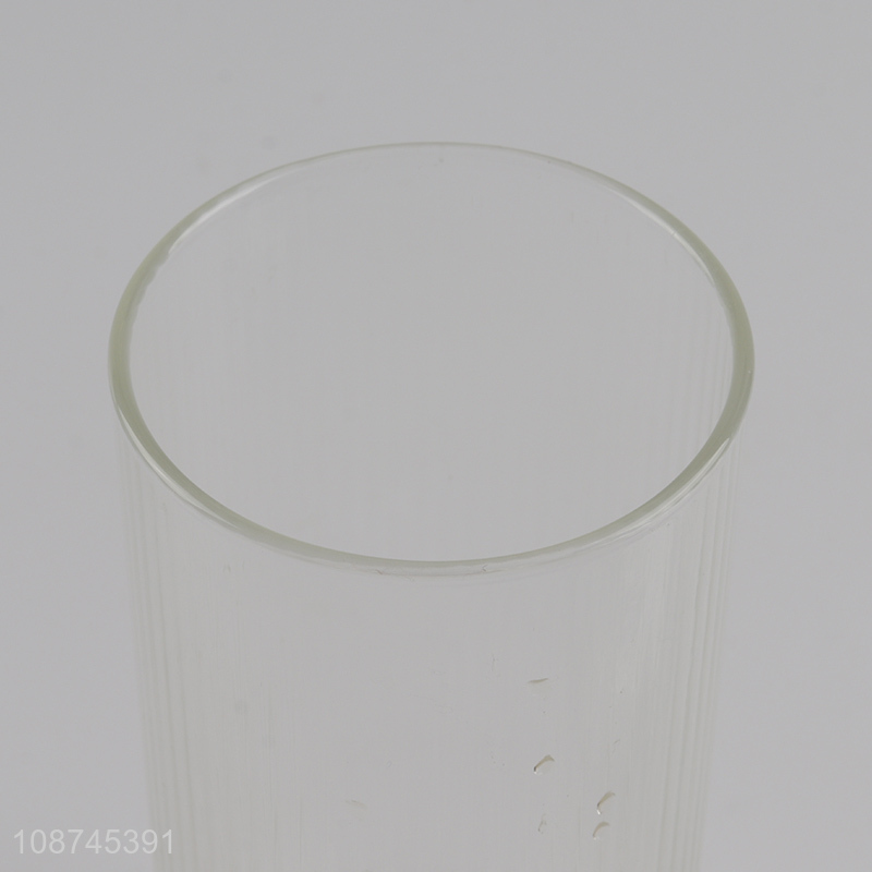 Online wholesale tall heat resistant glass coffee mug glass tea cup